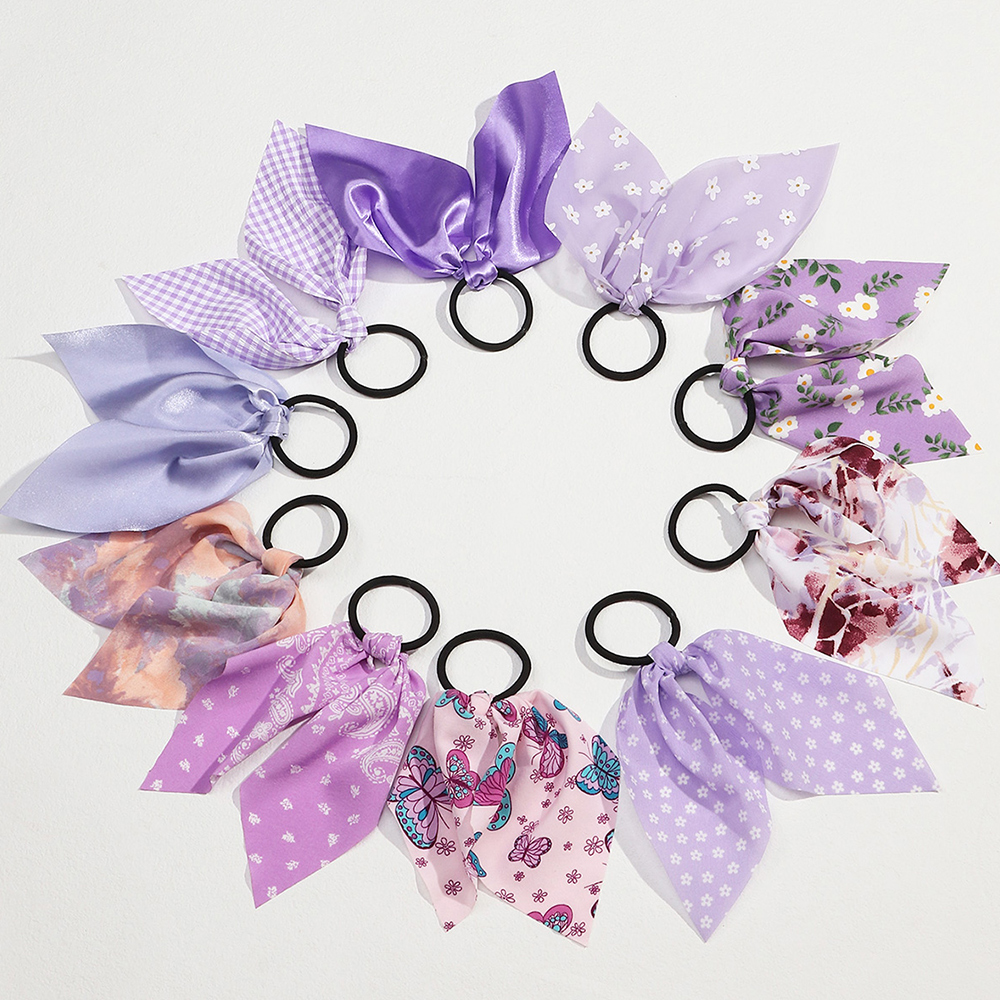 Adult Headdress Bow Knot Hair Ring Tie Hair Rubber Band Hair Rope display picture 2