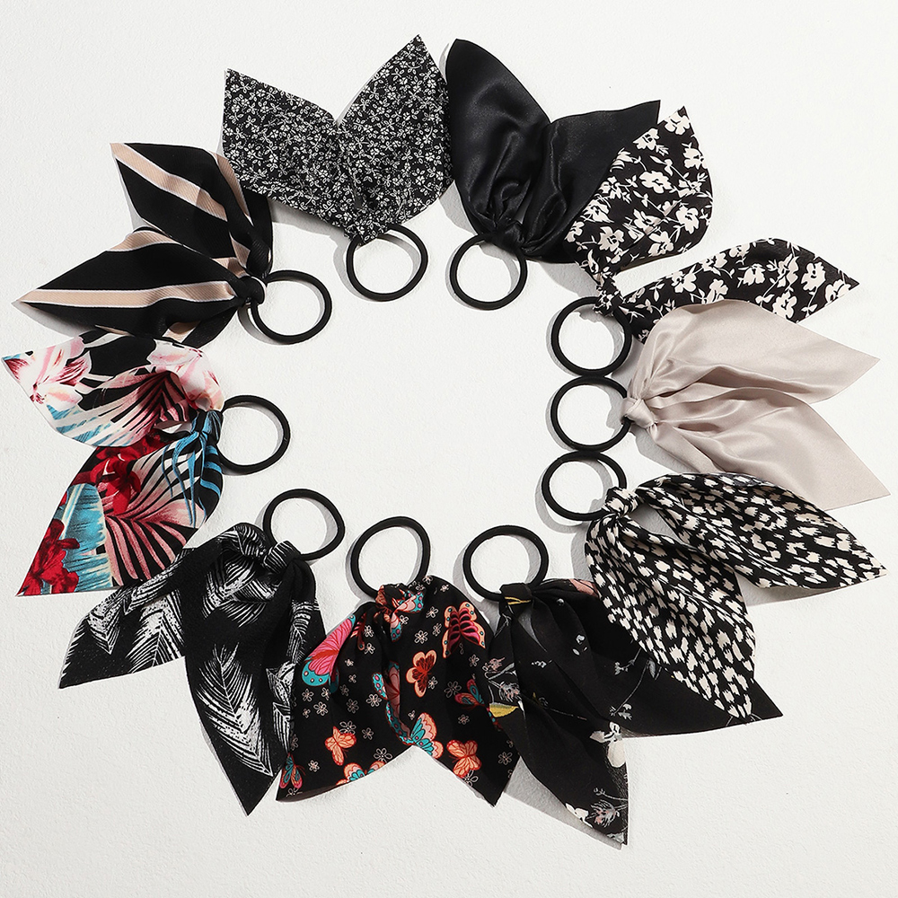 Adult Headdress Bow Knot Hair Ring Tie Hair Rubber Band Hair Rope display picture 2