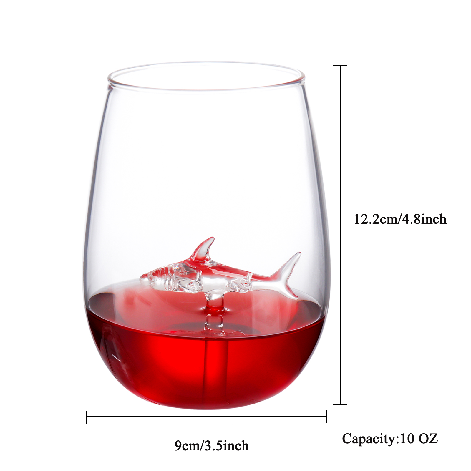 2 Pieces Short Shark Cups Wholesale display picture 16