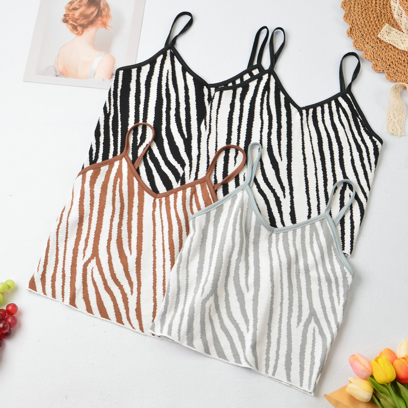 New Fashion Zebra Pattern Camisole display picture 2