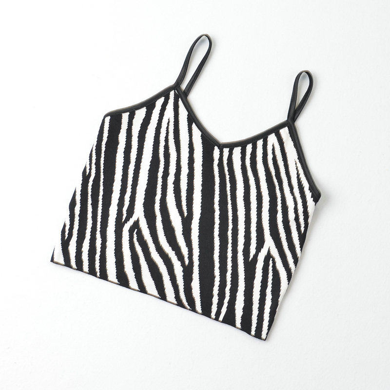 New Fashion Zebra Pattern Camisole display picture 4