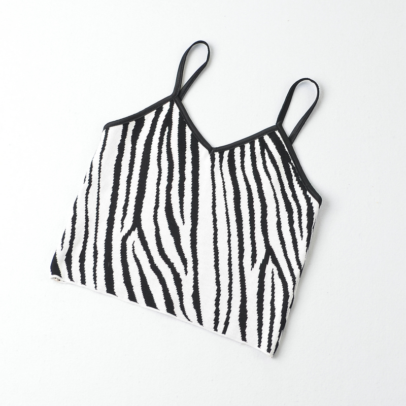Women's Camisole Tank Tops Sexy Zebra display picture 4