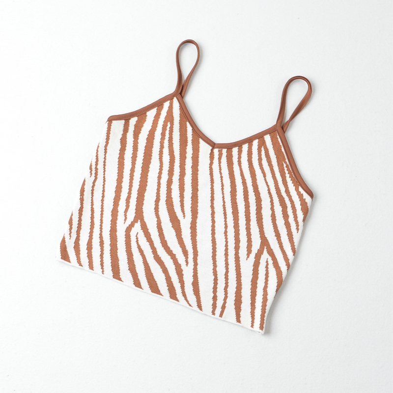 Women's Camisole Tank Tops Sexy Zebra display picture 5