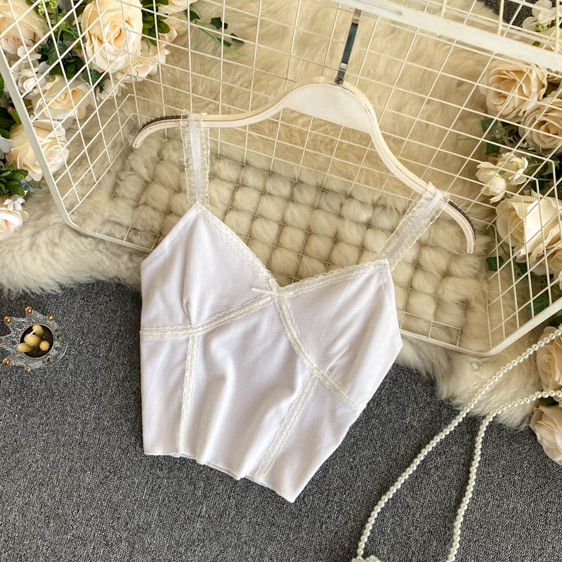 Fashion Simple Style Lace Camisole display picture 4