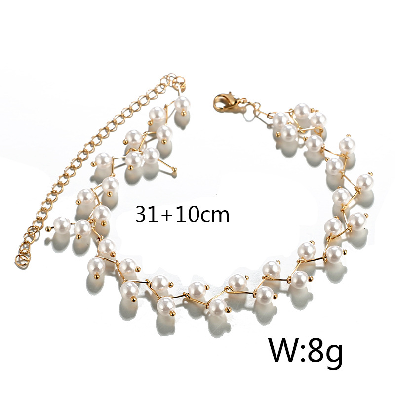 Simple Pearl Fashion Short Necklace display picture 2