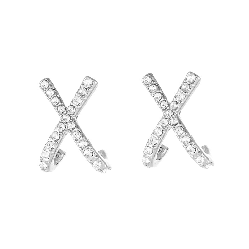 New Fashion Cross Earrings display picture 2
