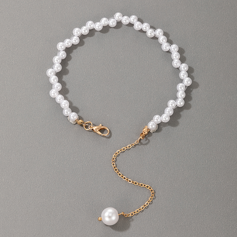 New Fashion Simple Pearl Bracelet display picture 4
