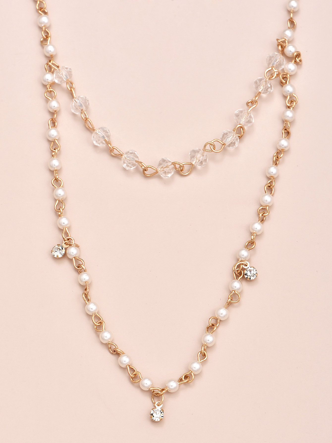 Korea Fashion New Pearl Necklace display picture 2