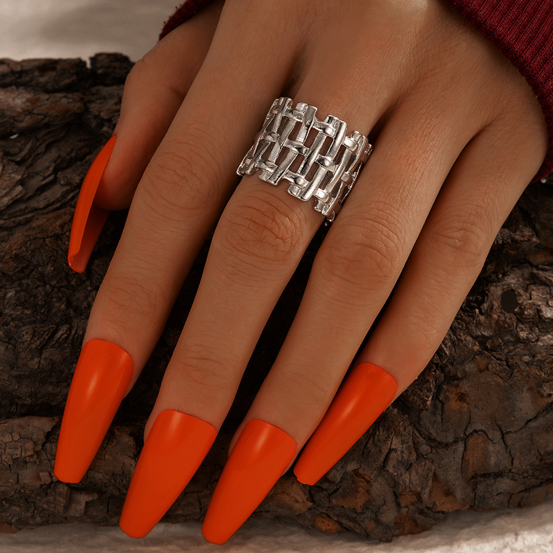Fashion Simple Alloy Ring display picture 1
