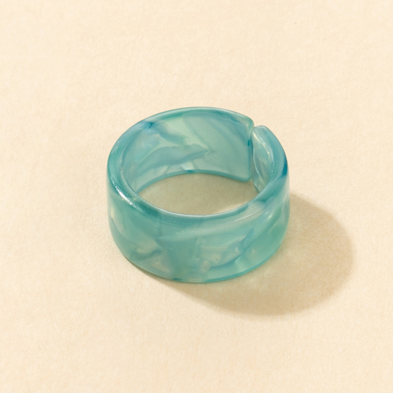Fashion Creative Popular Color Resin Ring display picture 7