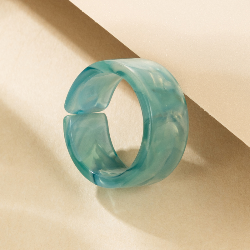 Fashion Creative Popular Color Resin Ring display picture 8