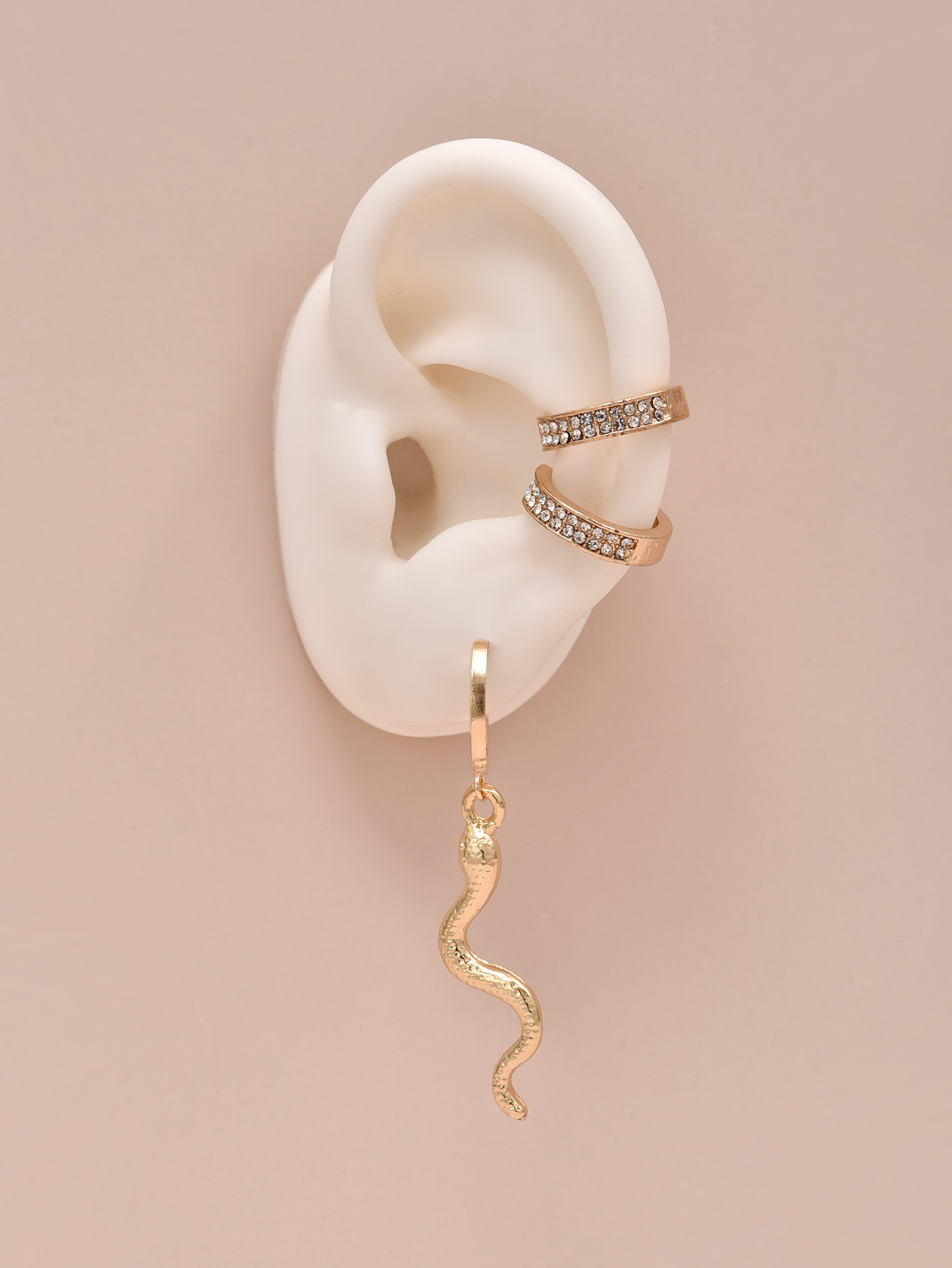Mode Schlangenförmige Ohrringe display picture 3
