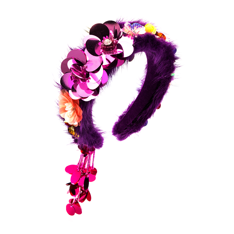 Ethnic Style Flower Fringed Headband display picture 7