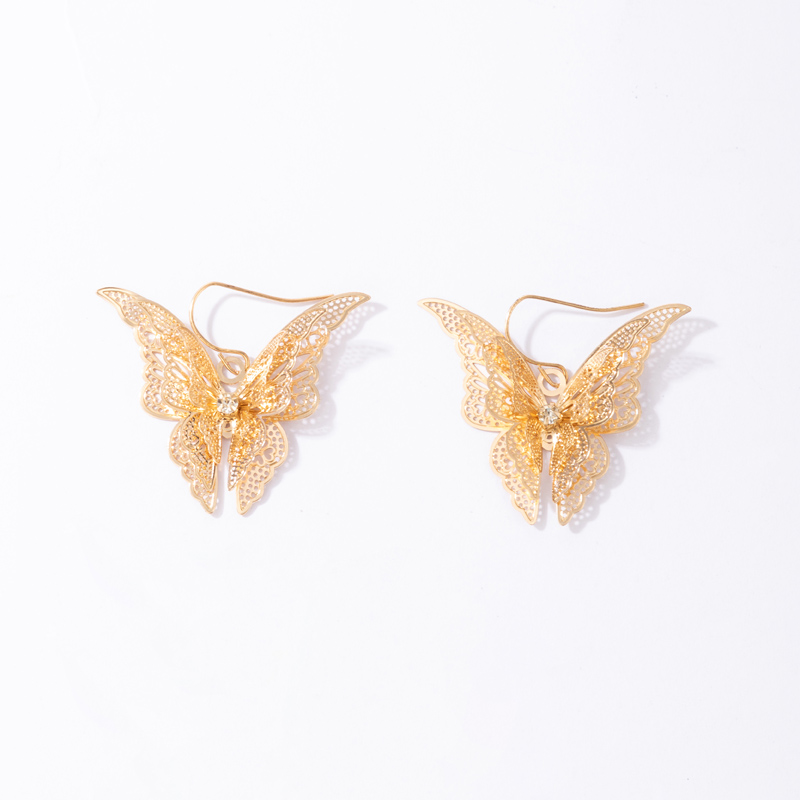 Nouvelles Boucles D&#39;oreilles Papillon Sauvages Classiques De La Mode Créative display picture 2