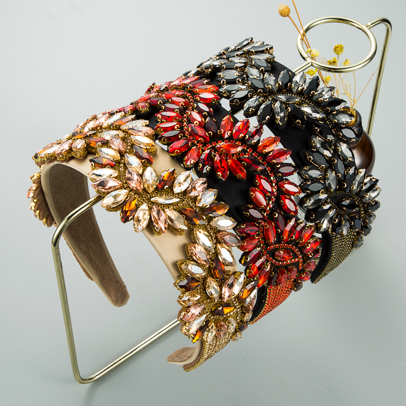 New Fashion S-shaped Color Full Rhinestone Headband display picture 2