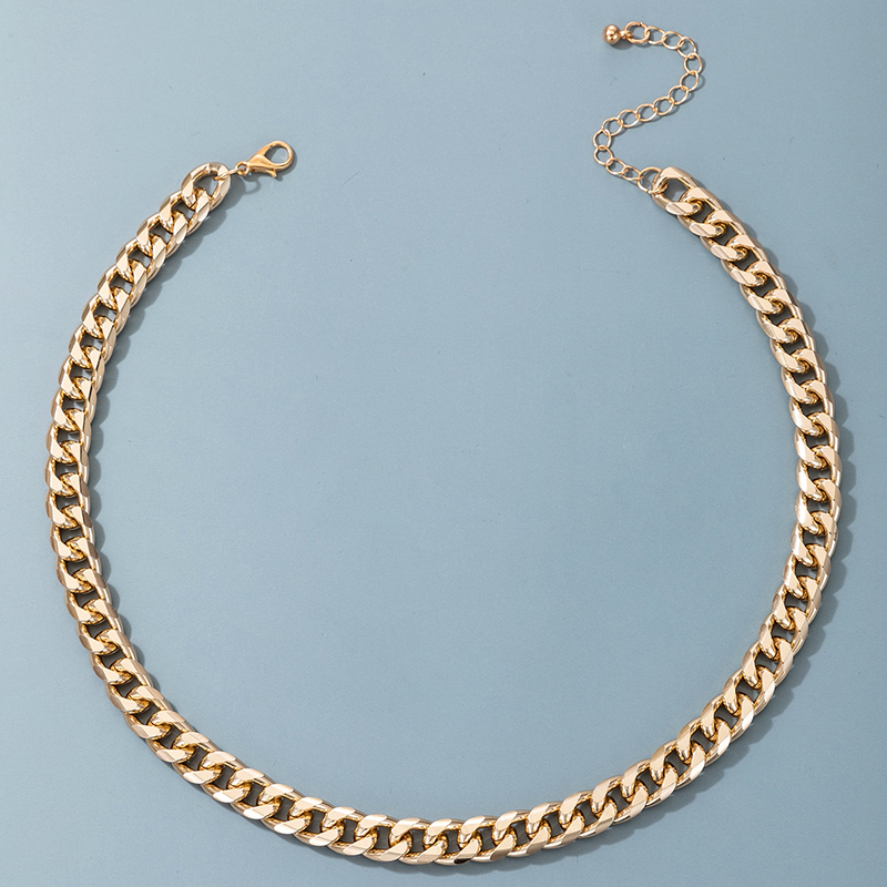 Hot-selling Fashion Thick Chain Simple Trendy Necklace display picture 3