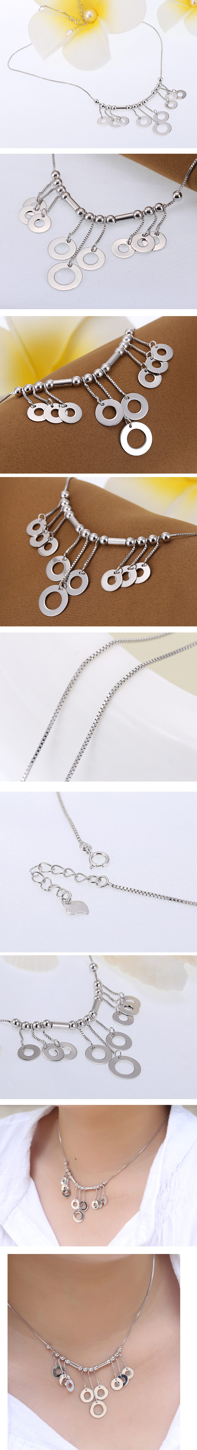 Mode Geometrische Kupfer Halskette Großhandel display picture 1