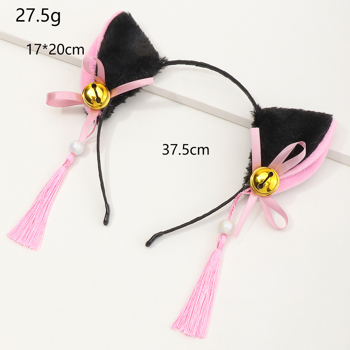 Korean Style Cute Cat Ears Tassel All-match Headband display picture 1