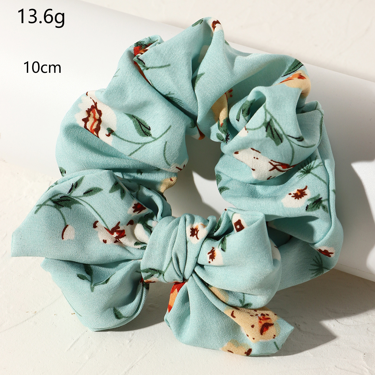 Retro Floral Bowknot Fabric Hair Scrunchies display picture 1