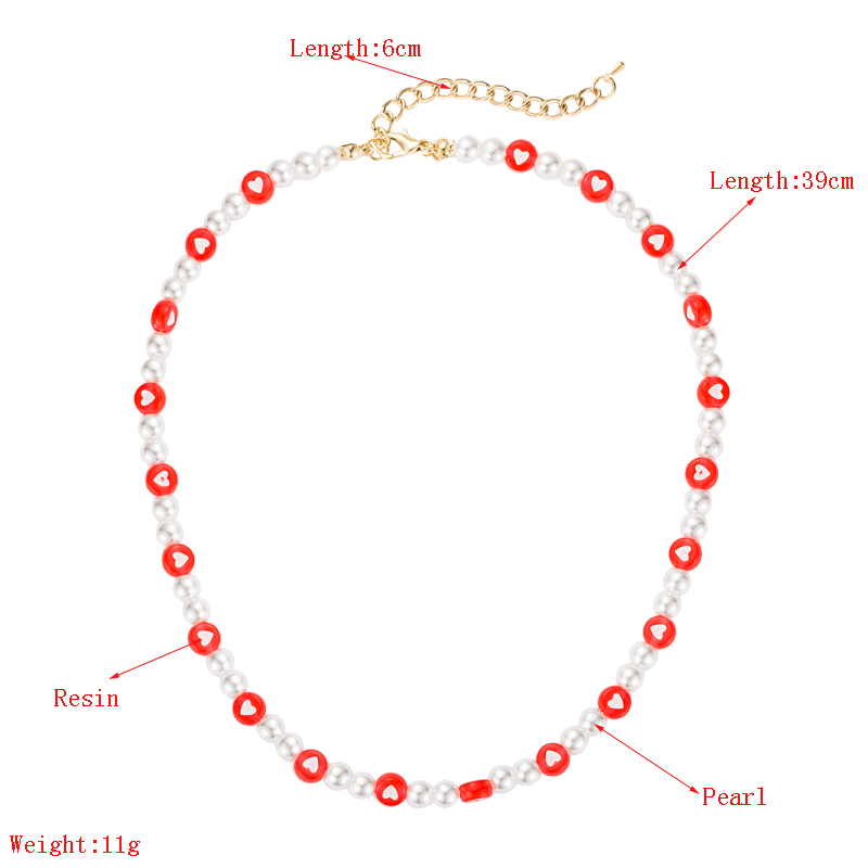 Fashion New Creative Heart-shaped Smiley Face Necklace display picture 1