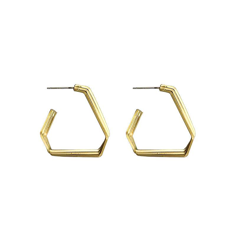 Fashion New Simple Style Exaggerated Earrings display picture 1