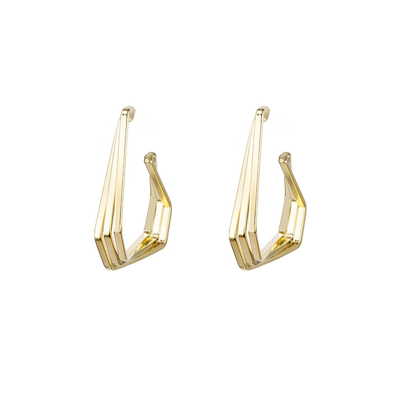Fashion New Simple Style Exaggerated Earrings display picture 7