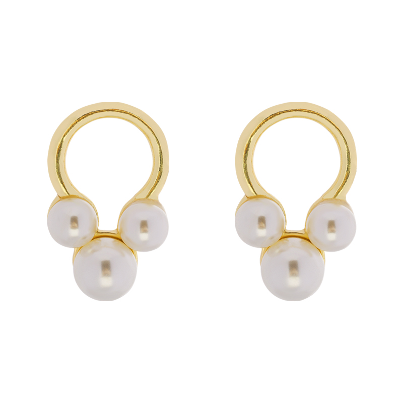 Vente En Gros Boucles D'oreilles Fashion Pearl display picture 3