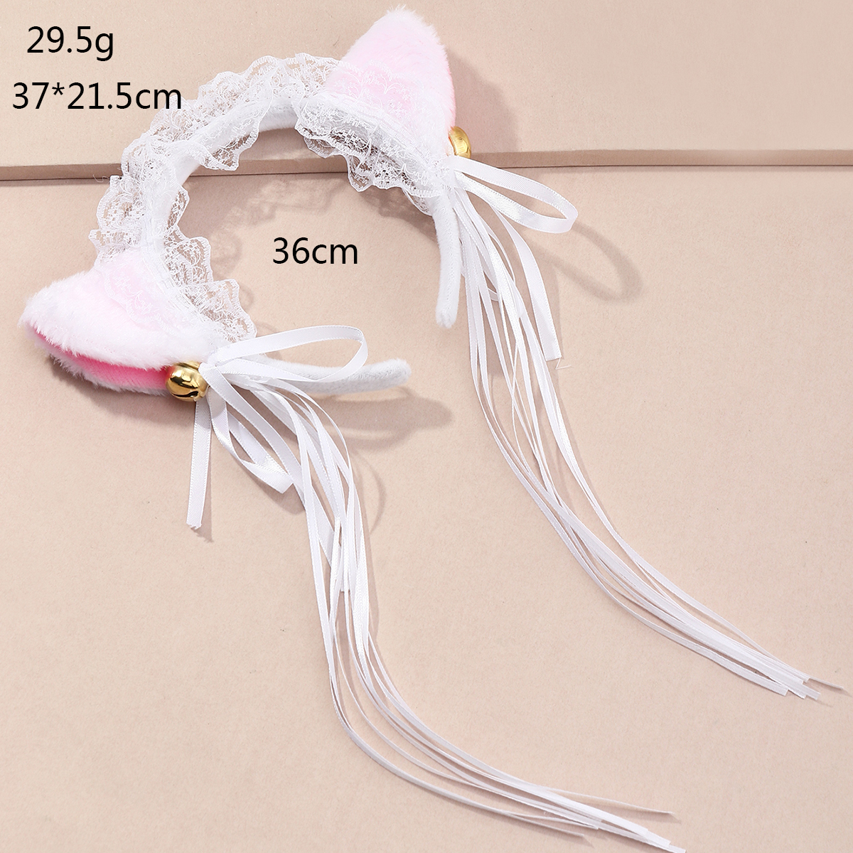 Fashion New Simple Style Cat Ear Fringed Bell Headband display picture 4