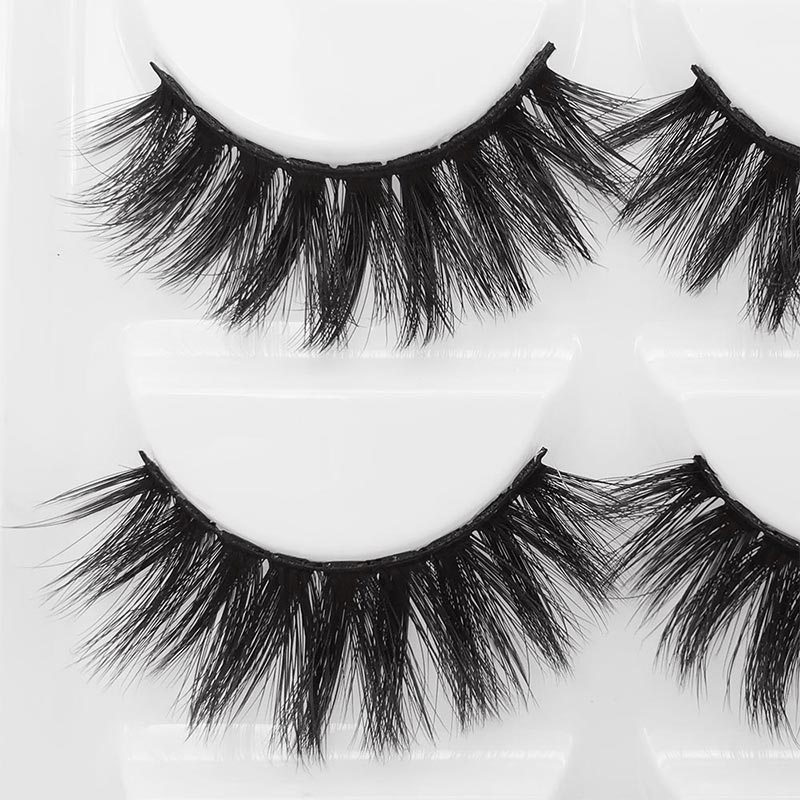 5 Pairs Of False Eyelashes 3d Multi-layer Imitation Mink Hair Natural Thick Eyelashes display picture 4