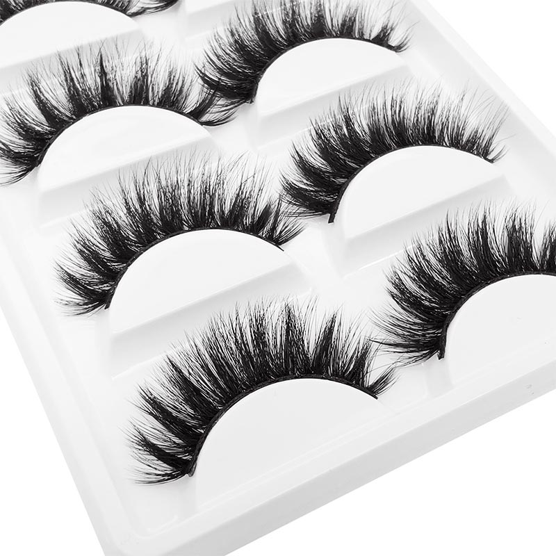 5 Pairs Of False Eyelashes 3d Multi-layer Imitation Mink Hair Natural Thick Eyelashes display picture 13