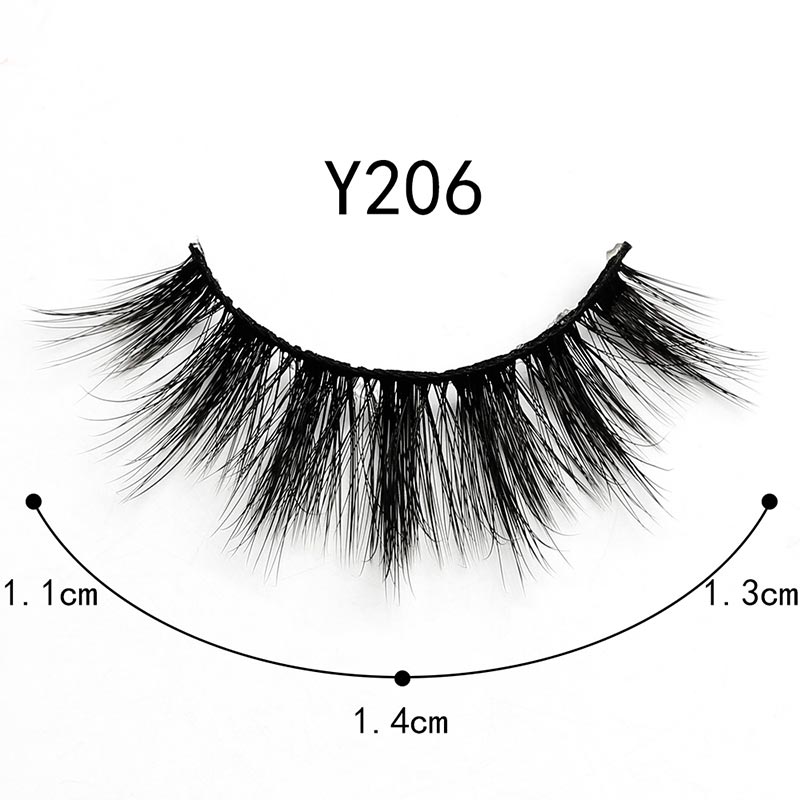 Wholesale 5 Pairs Of Thick False Eyelashes display picture 11