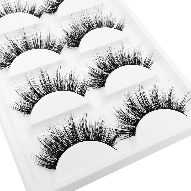 W5 Pairs Of Imitation Mink Multi-layer False Eyelashes display picture 5