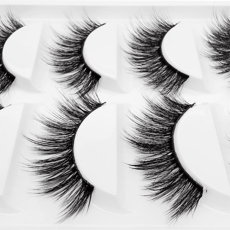 W5 Pairs Of Imitation Mink Multi-layer False Eyelashes display picture 6