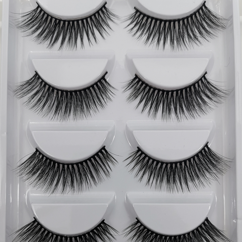 3d Imitation Mink 5 Pairs Of False Eyelashes Natural Thick Eyelashes display picture 11