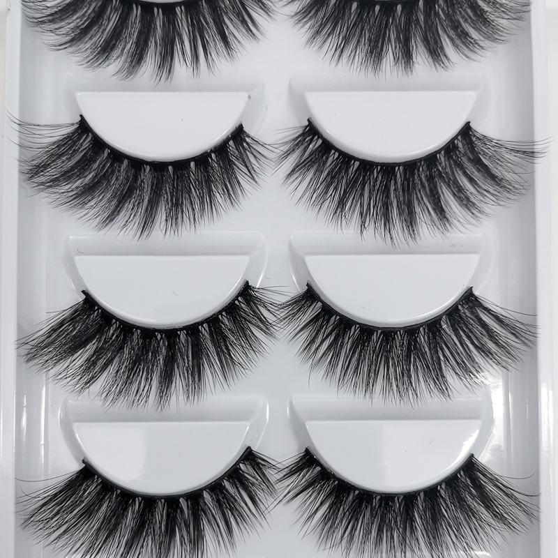 3d Imitation Mink 5 Pairs Of False Eyelashes Natural Thick Eyelashes display picture 64