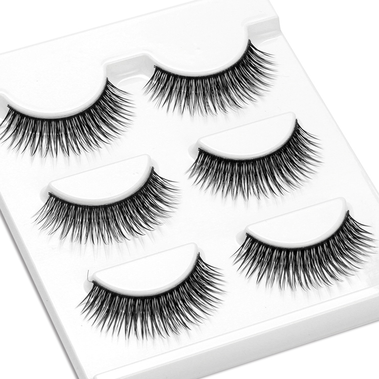 Fashion Man-made Fiber Natural Thick 3 Pairs Of False Eyelashes display picture 21