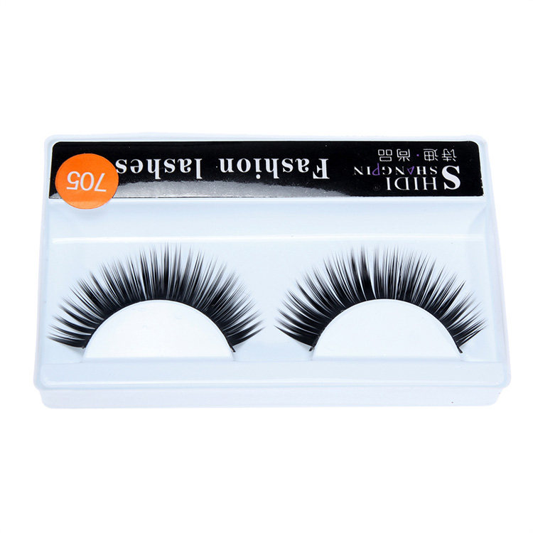 Wholesale 1 Pair Of Beauty Fiber False Eyelashes display picture 2