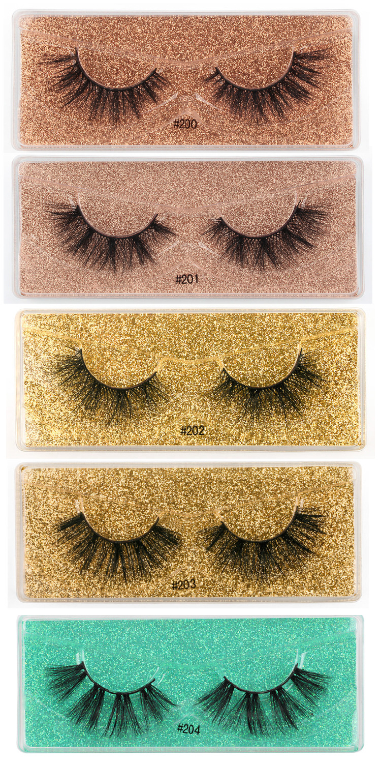 Fashion Thick And Exaggerated Imitation Mink False Eyelashes display picture 11