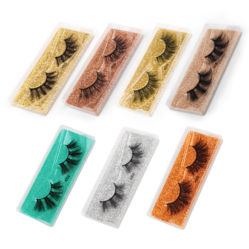 Fashion Pair Of Thick False Eyelashes Wholesale display picture 2