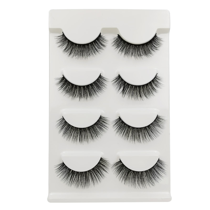 Fashion 4 Pairs Of 3d Mink False Eyelashes display picture 10