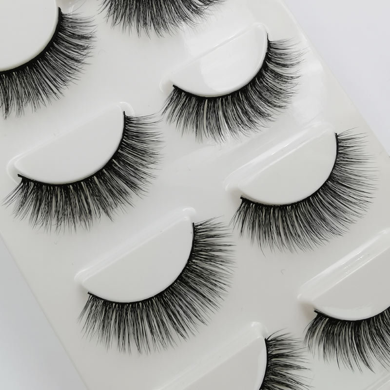 Fashion 4 Pairs Of 3d Mink False Eyelashes display picture 11