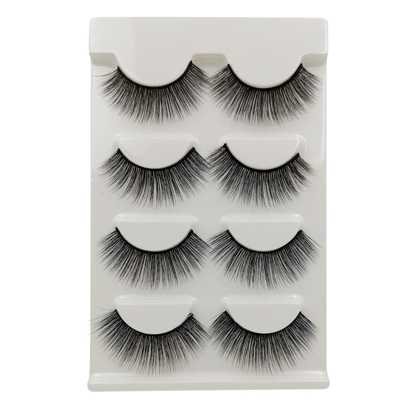 Fashion 4 Pairs Of 3d Mink False Eyelashes display picture 12