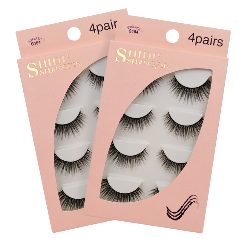 Fashion 4 Pairs Of 3d Mink False Eyelashes display picture 18