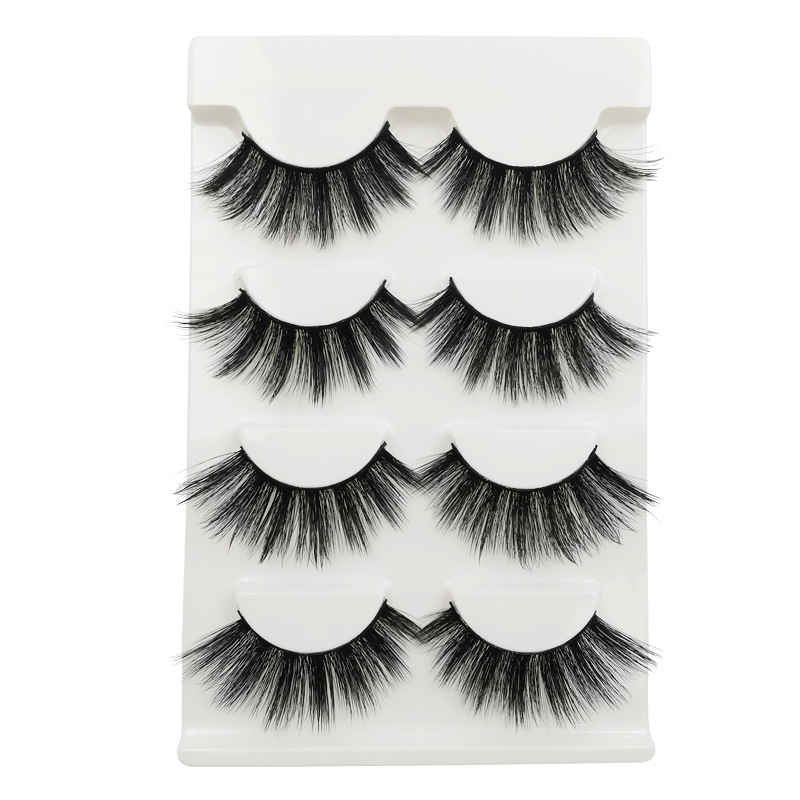 Fashion 4 Pairs Of 3d Mink False Eyelashes display picture 24