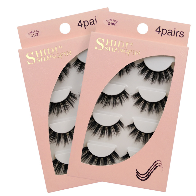 Fashion 4 Pairs Of 3d Mink False Eyelashes display picture 29