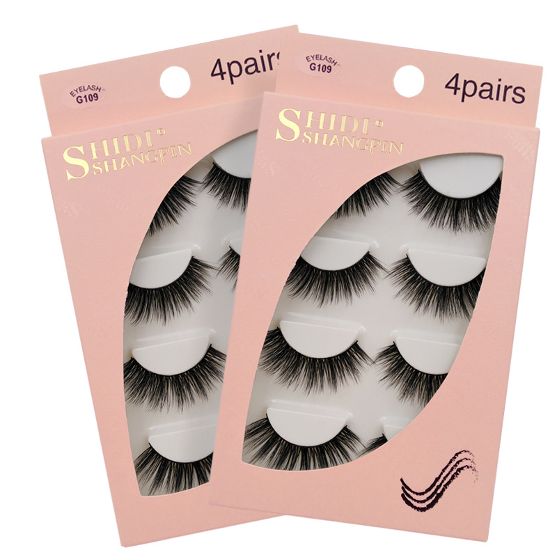 Fashion 4 Pairs Of 3d Mink False Eyelashes display picture 37