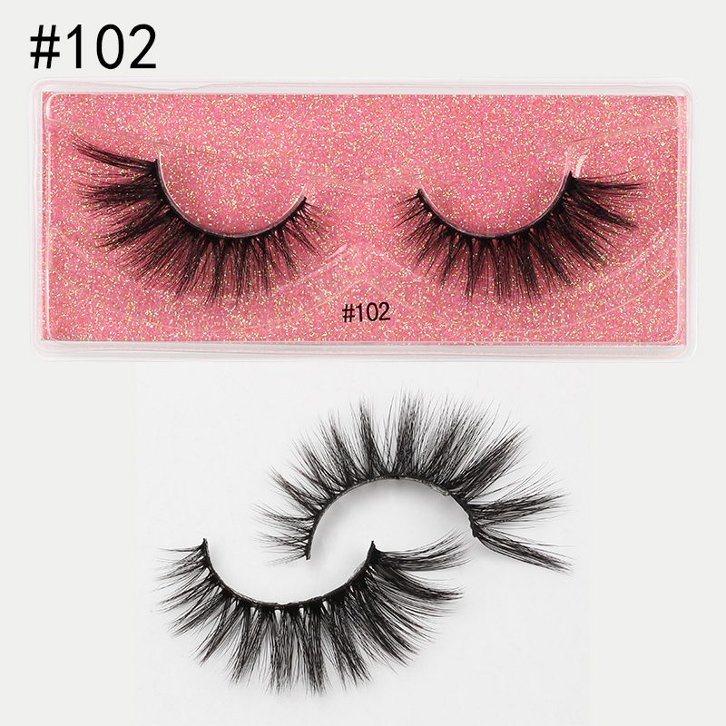 Fashion 3d Three-dimensional Natural Thick Style 1 Pair Of Eyelashes display picture 3