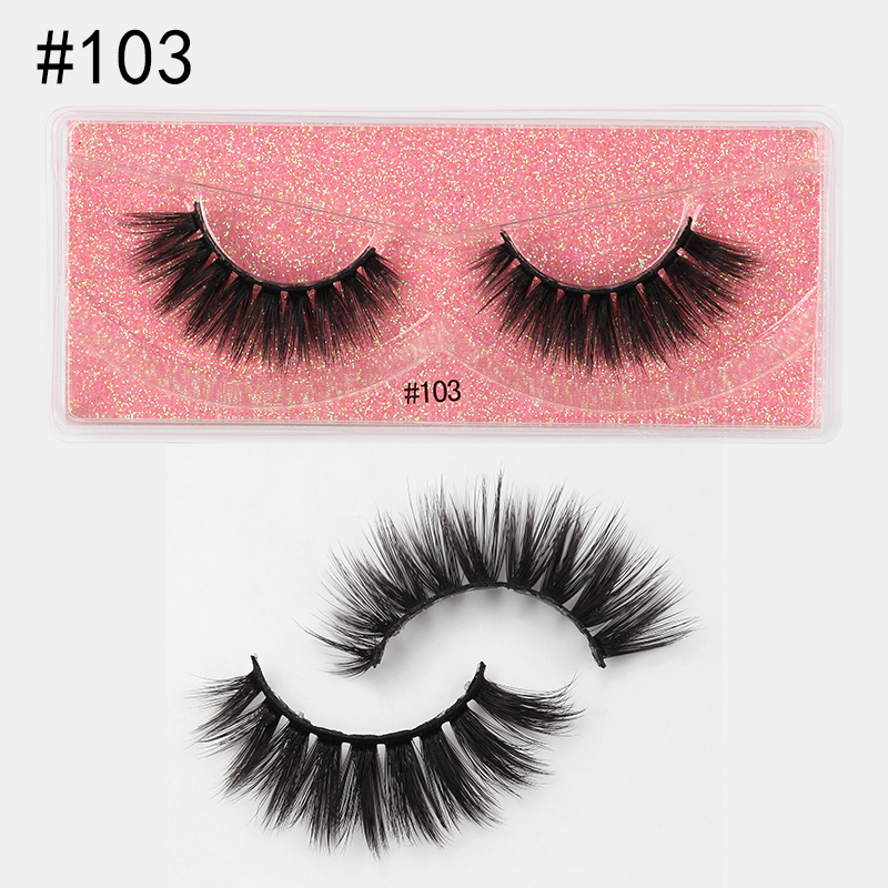 Fashion 3d Three-dimensional Natural Thick Style 1 Pair Of Eyelashes display picture 4