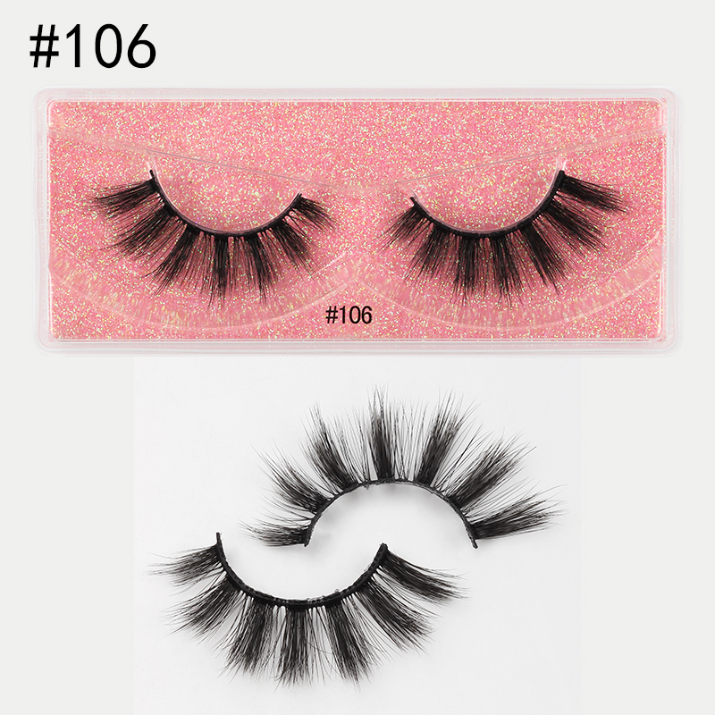 Fashion 3d Three-dimensional Natural Thick Style 1 Pair Of Eyelashes display picture 7