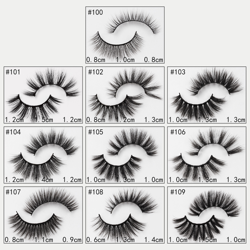 Fashion 3d Three-dimensional Natural Thick Style 1 Pair Of Eyelashes display picture 15